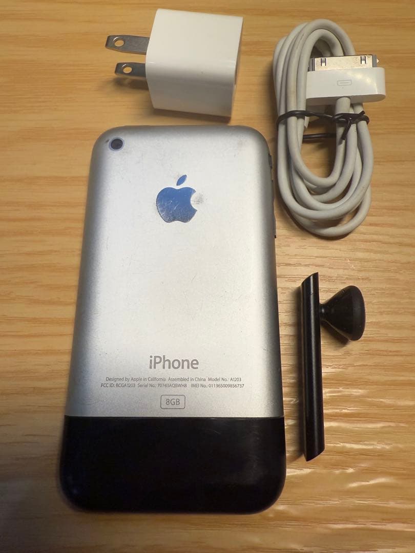 iPhone 2G 美品 日本未発売 8GB 初代iPhone A1203 - メルカリ