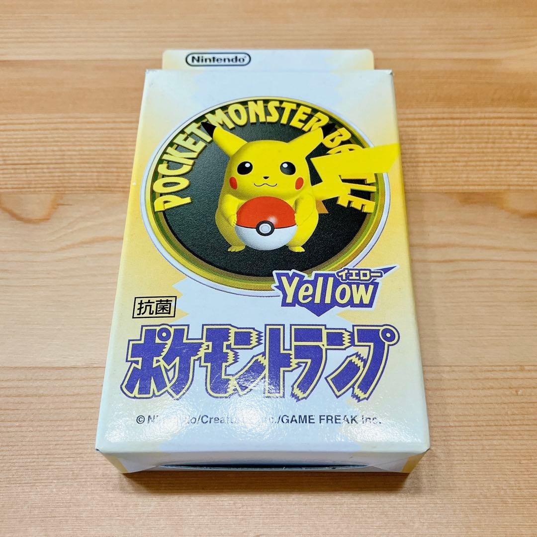 希少！全揃】美品 1998年製 ポケモン トランプ イエロー YELLOW - メルカリ