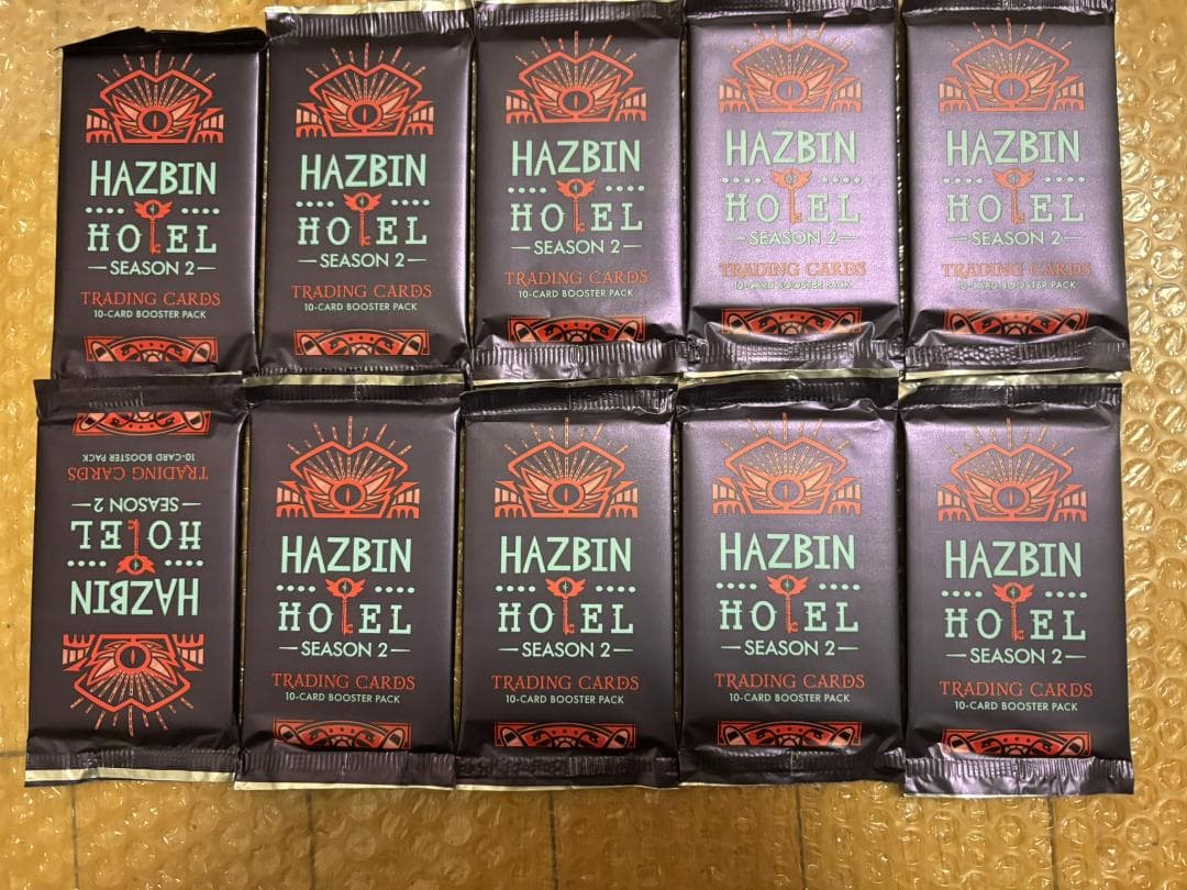 hazbin hotel ハズビンホテル カード シーズン2 10パック - メルカリ