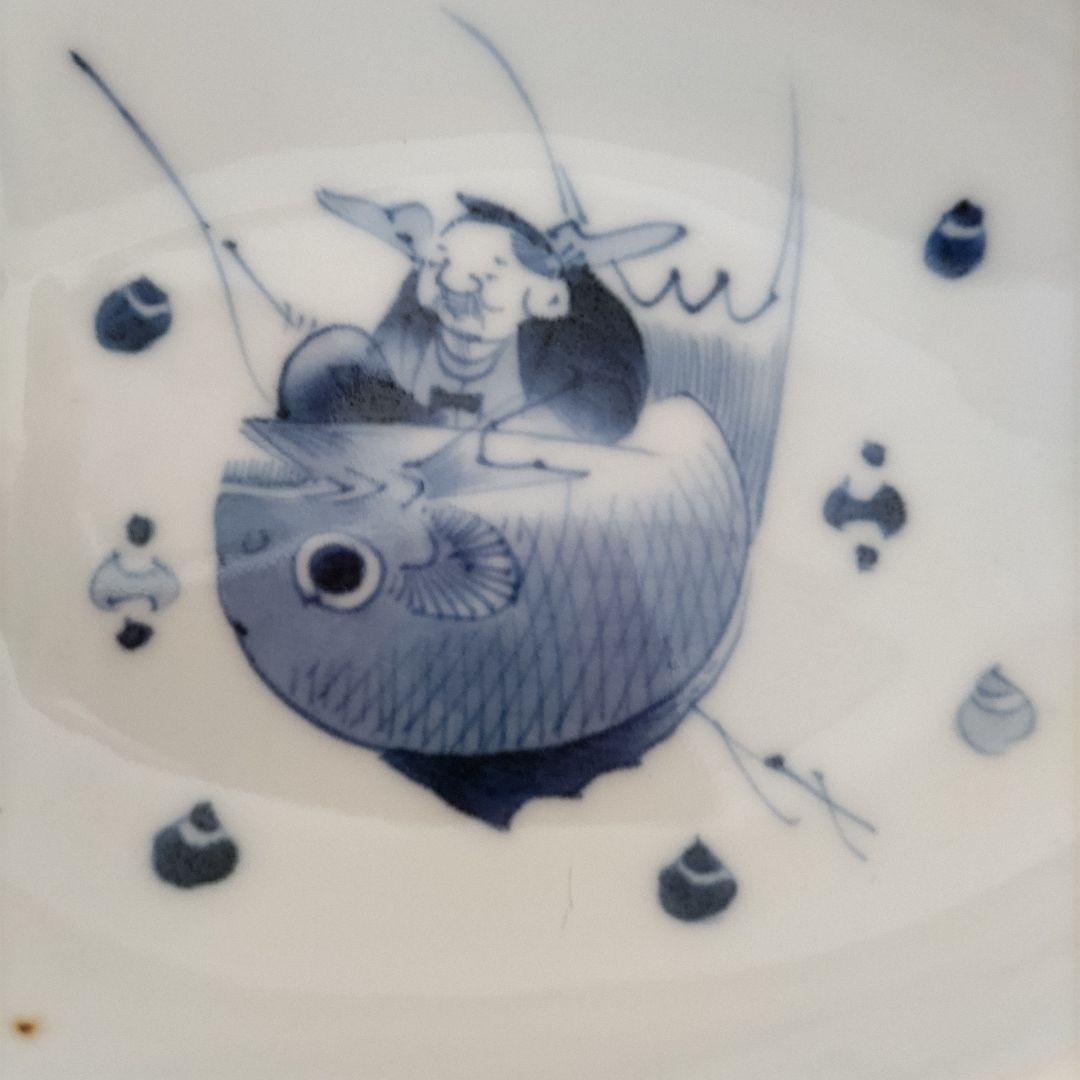 ユニークな珍しい 古伊万里 恵比寿様図 骨董 アンティーク - メルカリ