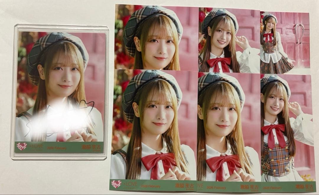 イコラブ 生写真 瀧脇笙古 直筆 ヨリ ラブソングに襲われる アザカ