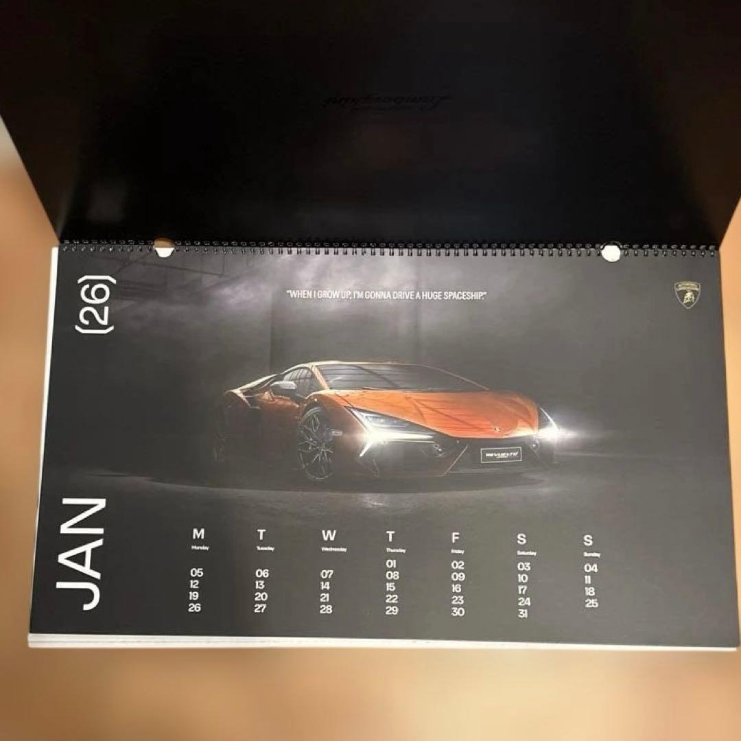 2026年 ランボルギーニChasing Dreamカレンダー壁掛 - メルカリ