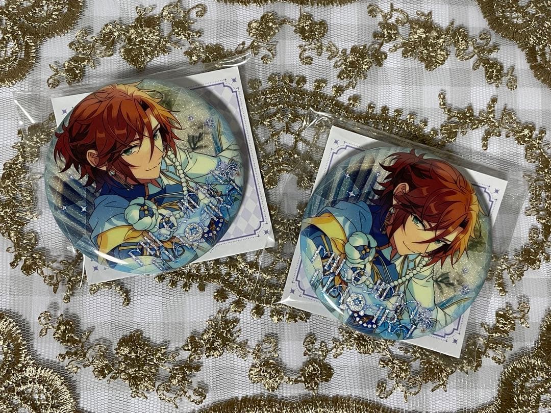 三毛縞斑 あんスタ 中国 閃耀缶バッジ - メルカリ