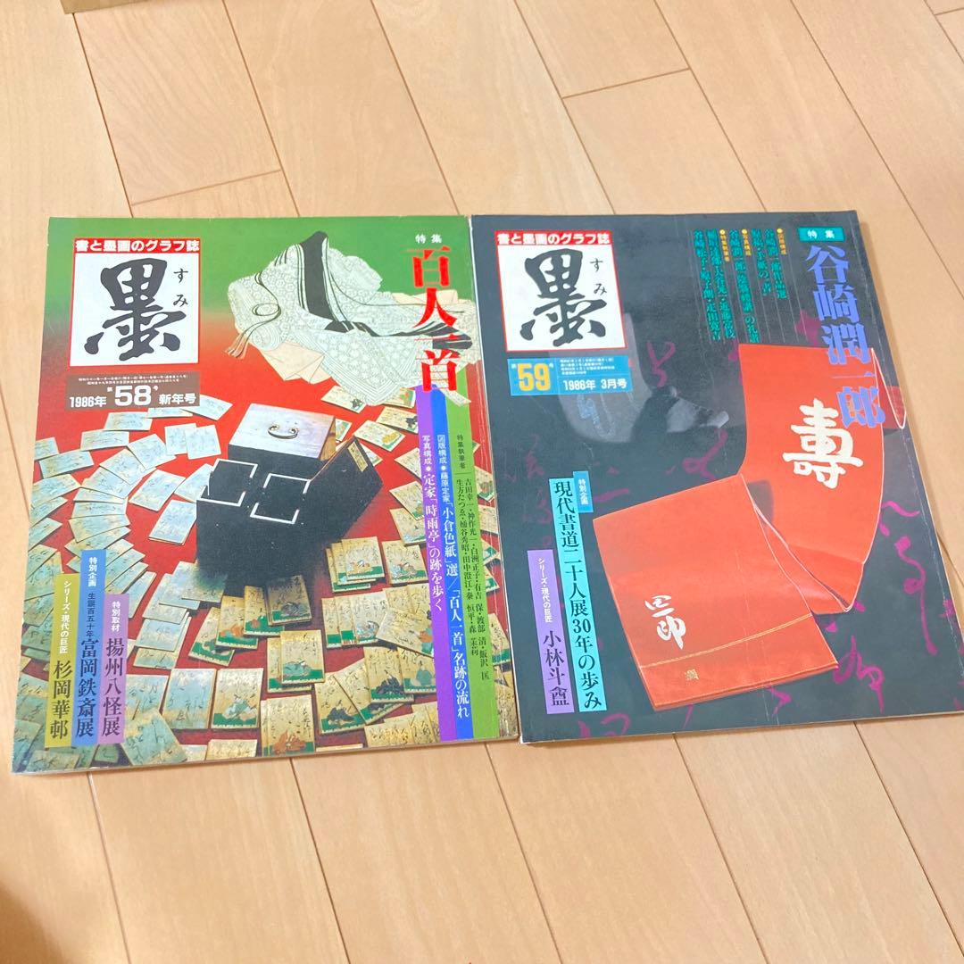 芸術新聞社 大判書道雑誌 墨 まとめ売り 50～59号 - メルカリ