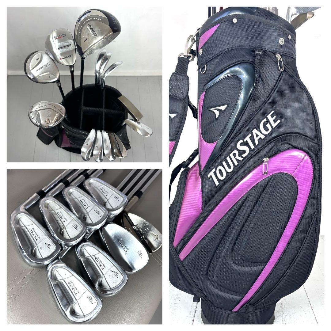 本格派 メンズゴルフクラブ 13本 フルセット ゴルフセット お試しセット 本格派 メンズゴルフクラブ 13本 フルセット お試しセット ゴルフ