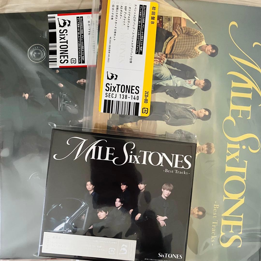 SixTONES ベストアルバムMILESixTONES 3形態セット Amazon.co.jp: 【メーカー特典あり】MILESixTONES -Best Tracks- (3