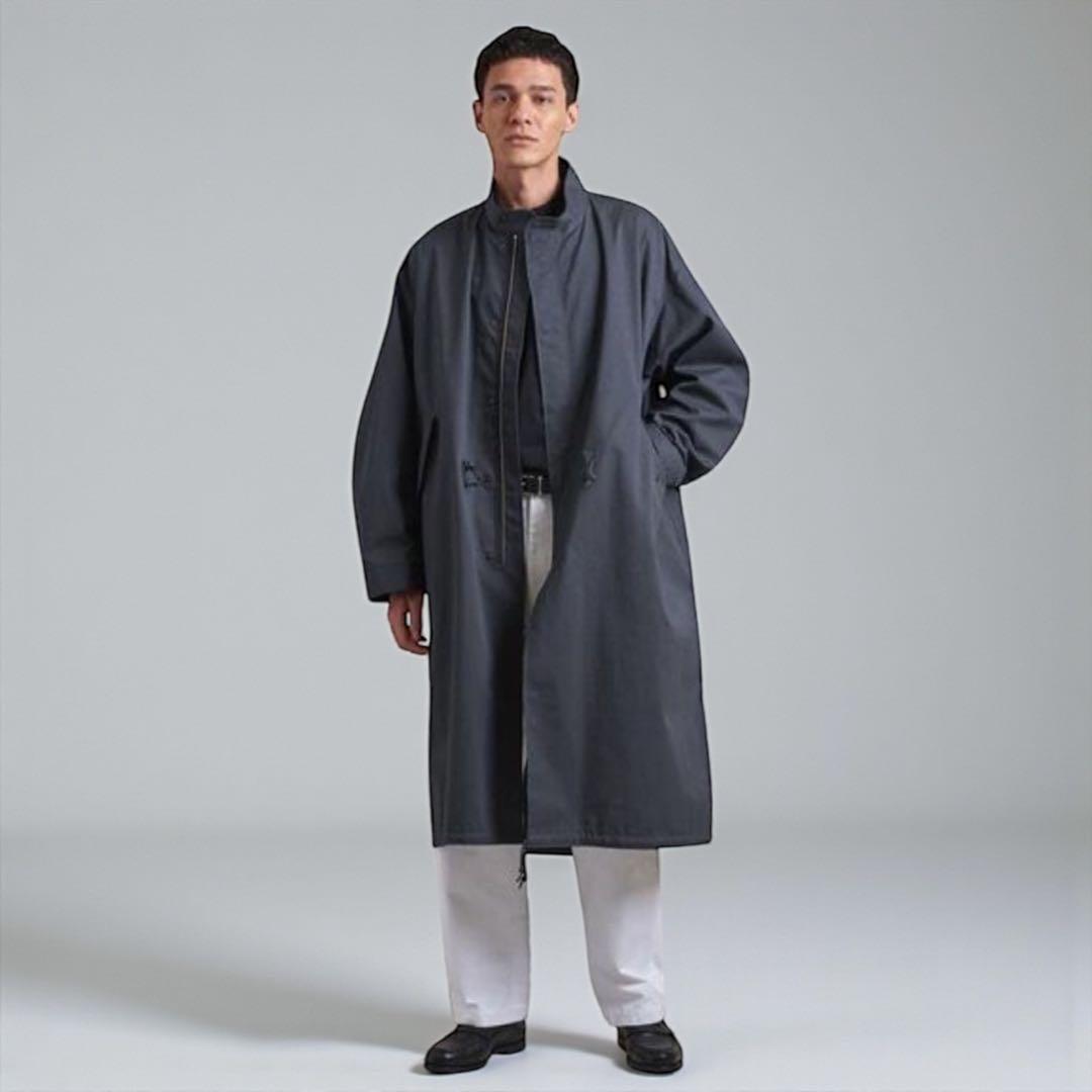 LOEFF】キャンバススタンドカラーミリタリーコート UNISEX - メルカリ
