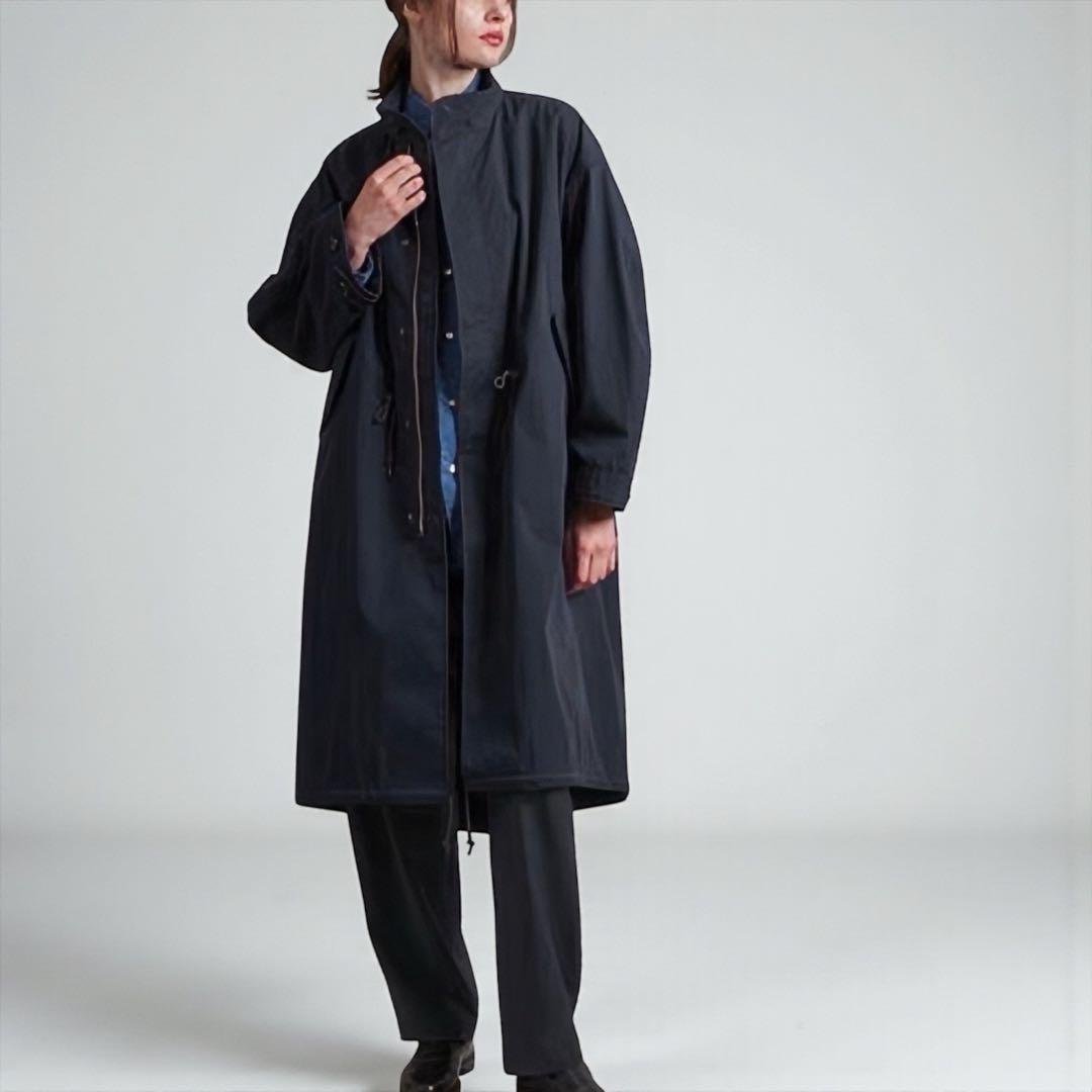 LOEFF】キャンバススタンドカラーミリタリーコート UNISEX - メルカリ