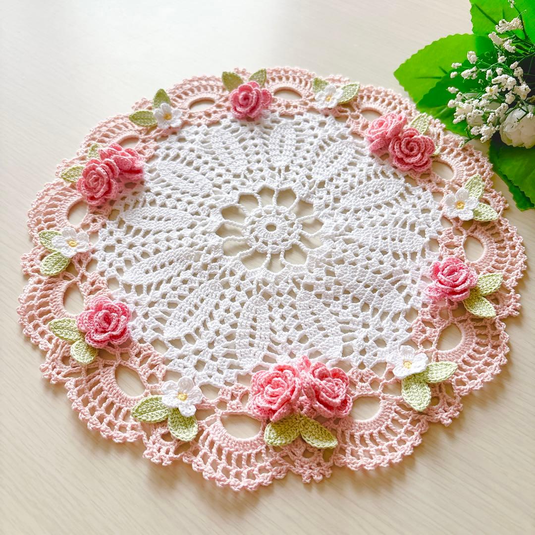 ♡19♡❁.*・゜レース編みドイリー❁.*・゜