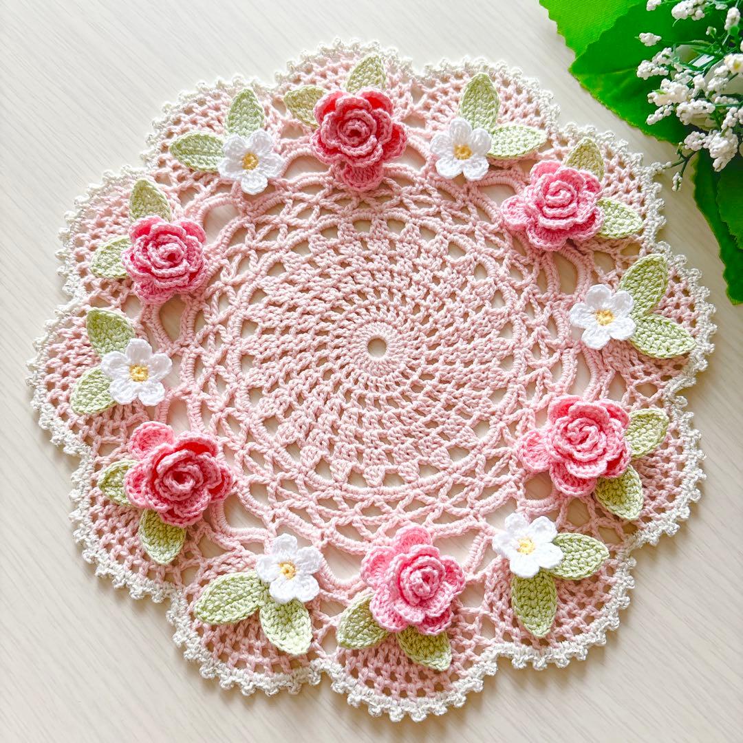 ♡19♡❁.*・゜レース編みドイリー❁.*・゜