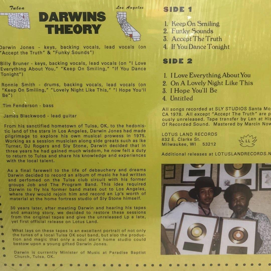 DARWINS THEORY レコード レア盤 - メルカリ