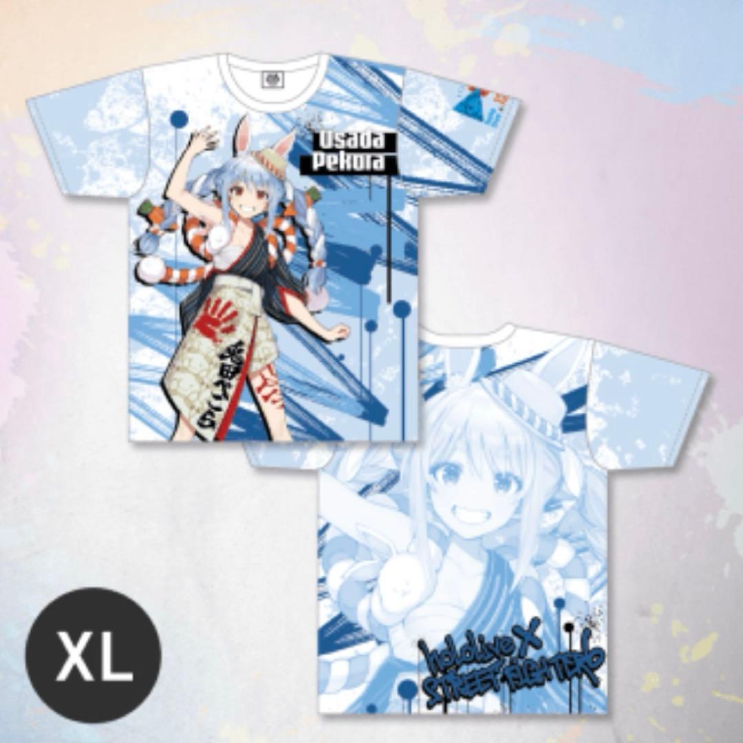 ストリートファイター6×ホロライブ Tシャツ 兎田ぺこら - メルカリ