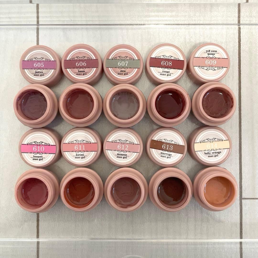 未使用多数！ maogel 30色 まとめ売り - メルカリ