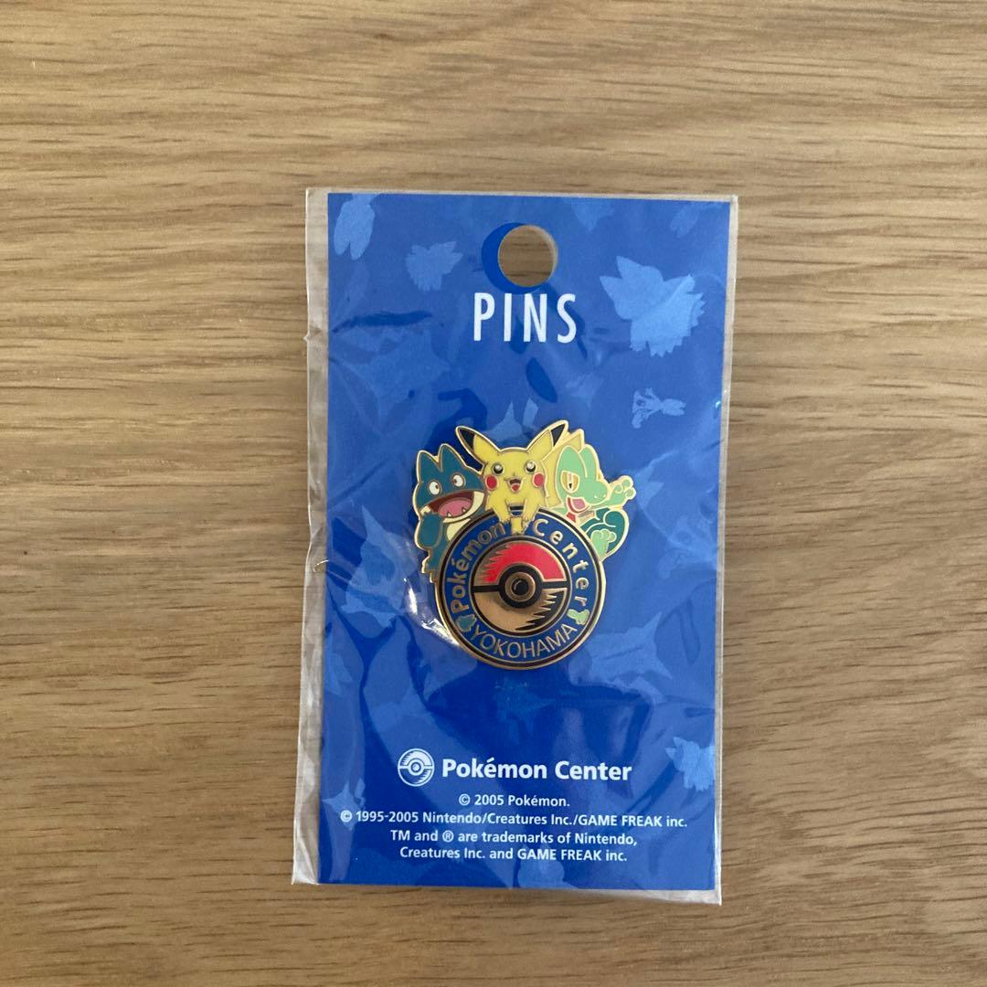希少】ポケモンセンター ヨコハマ 横浜 開店記念ピンバッジ 2005年