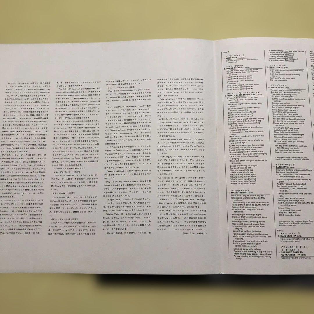 AORTA エイオ-タ　SONP 50119 日本盤