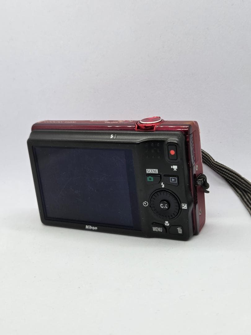 スマホ転送OK】ニコン Nikon COOLPIX S6200 レッド - メルカリ