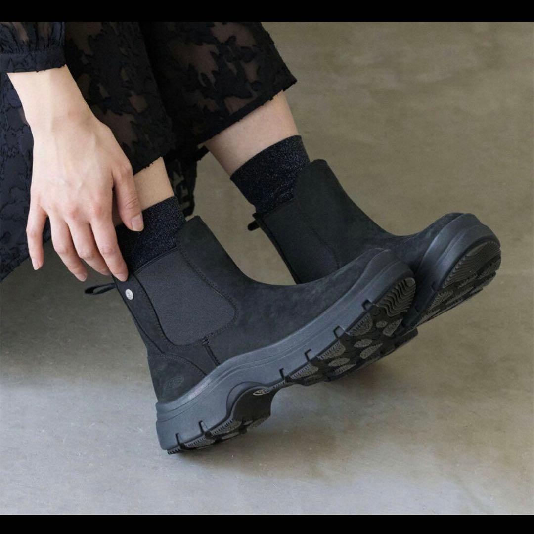 美品】KEEN キーン 防水 チェルシーブーツ サイドゴア アウトドア 通勤