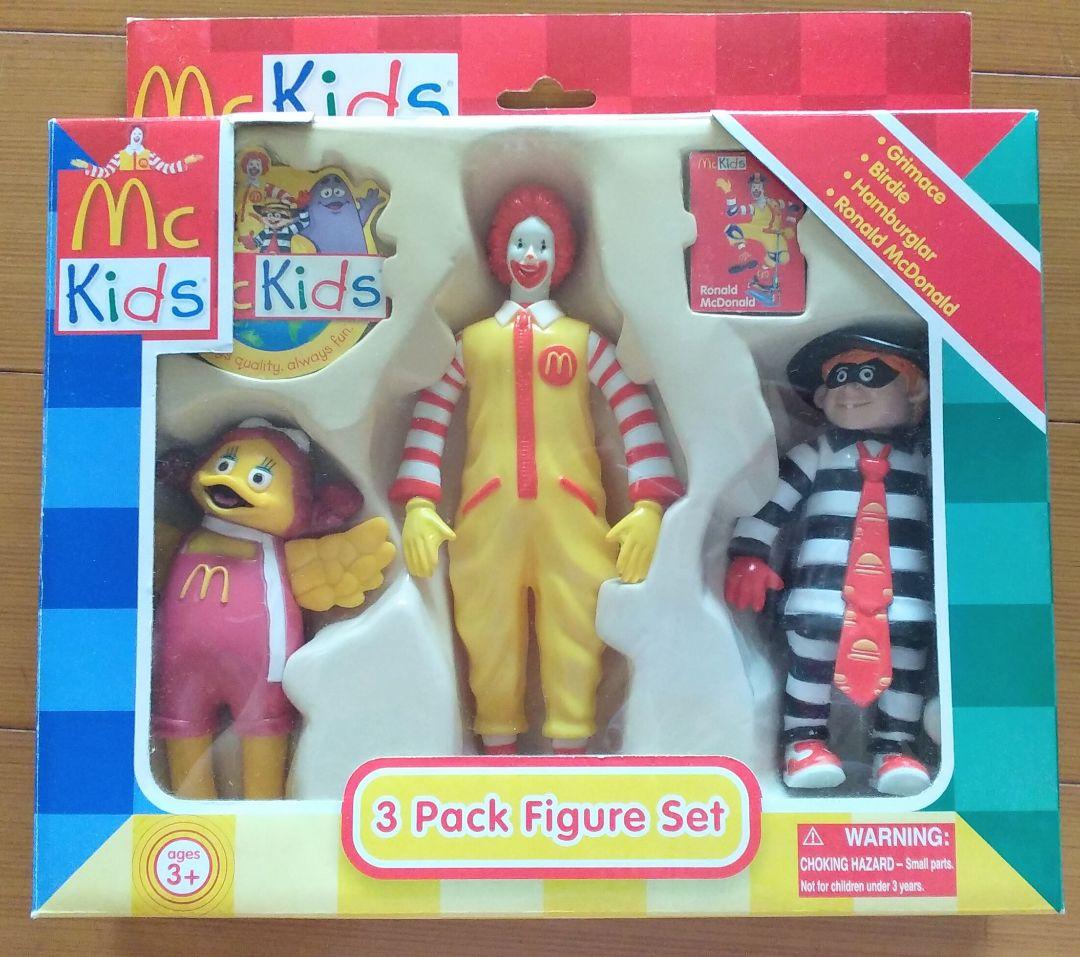 レア】マックキッズ フィギュア3体セット ロナルド／バーディー