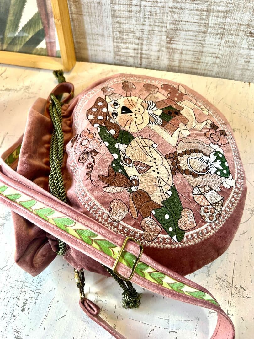 お纏めリクエスト＊ロラライハリス♡ブラックWデニム絞りバッグ