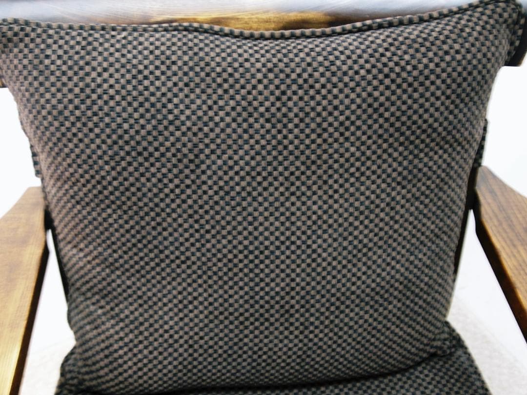 良品！大塚家具 ダイニングチェア 回転椅子 アームチェア 鳴門C-490KA