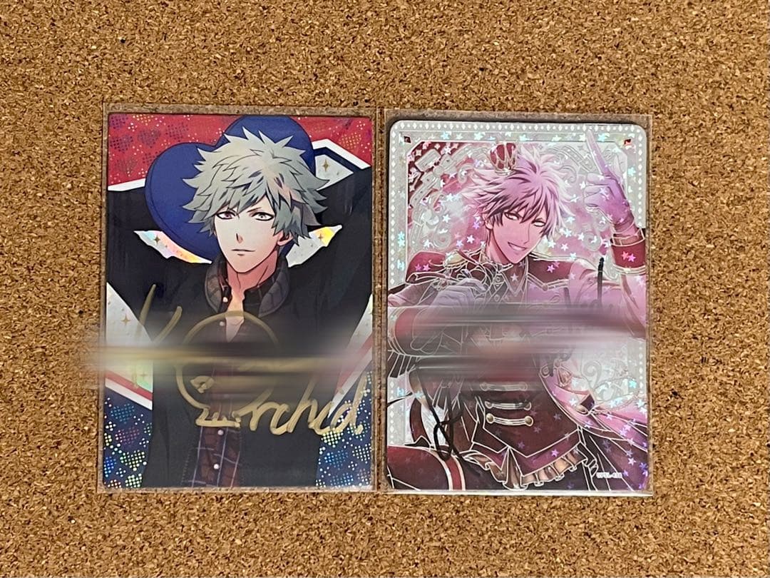 狐*華様 うたプリ 蘭丸 ビジュコレ DCC シークレット 直筆サイン うたの☆プリンスさまっ♪ Shining Live ビジュアルコレクションカード