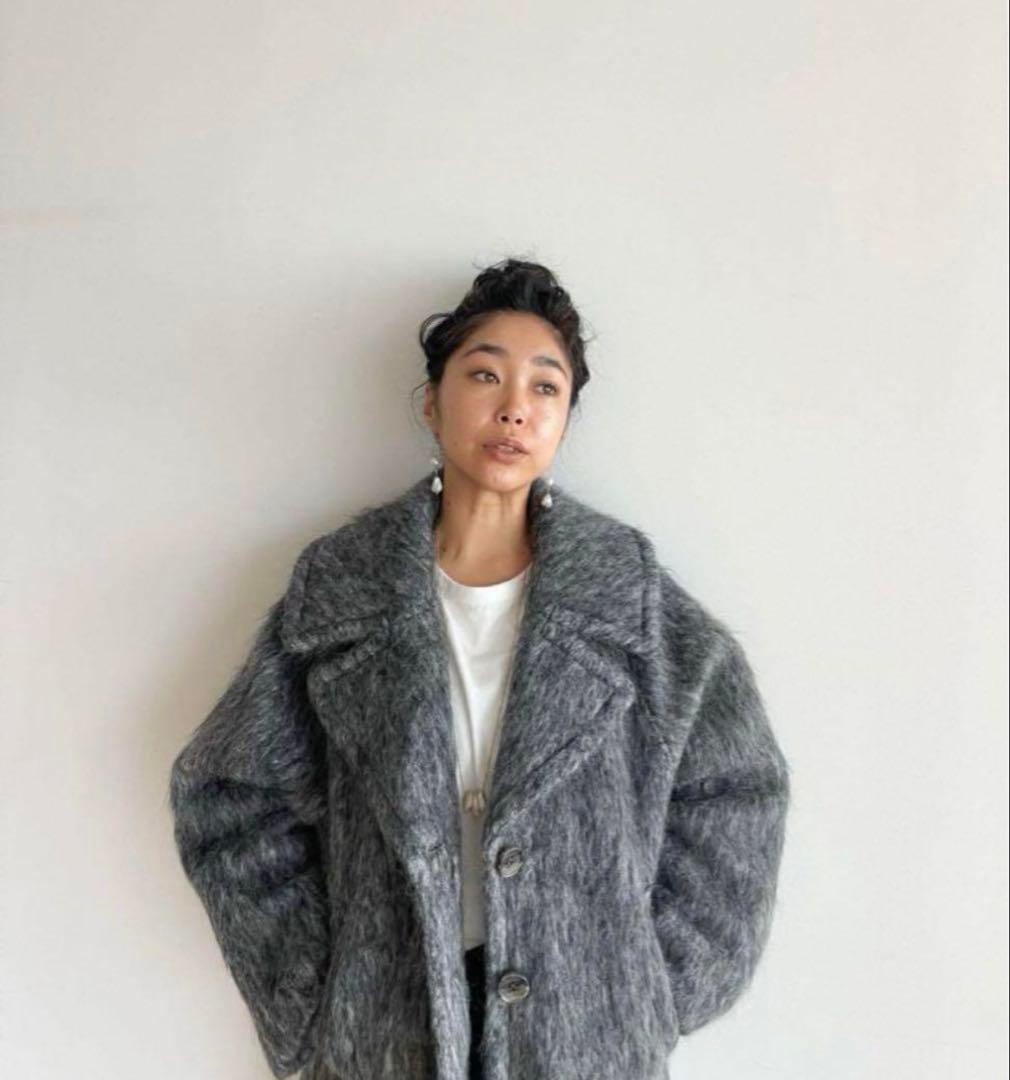 NIKO様専用】searoomlynn シャギーウールBIGカラーコート - メルカリ