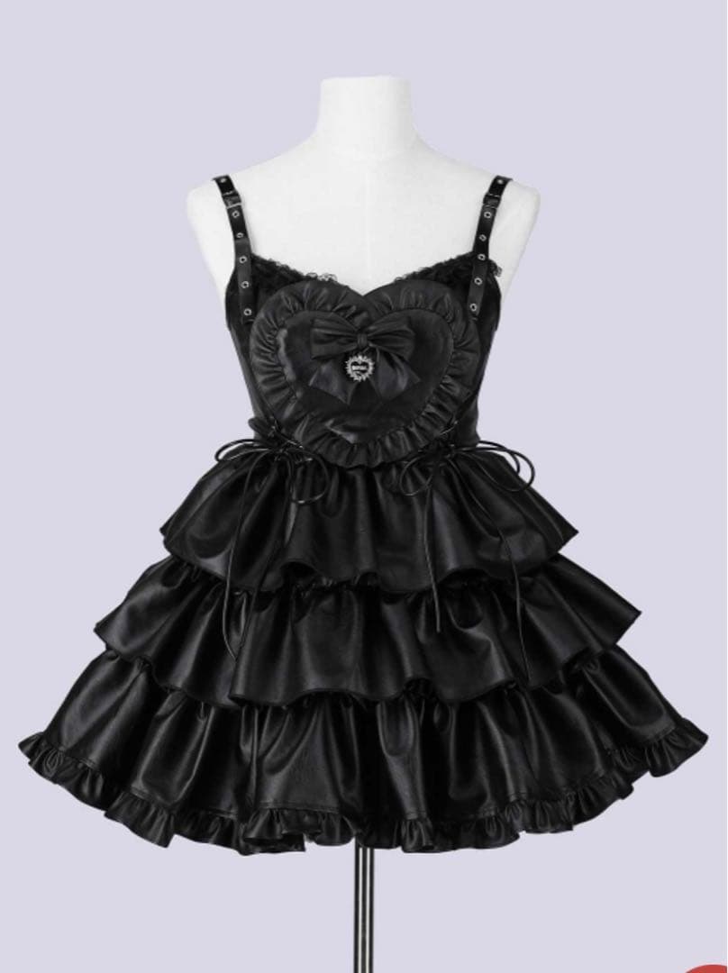 コスプレ衣装 IMVAL / Frill Heart Dress [BLK] IMVAL / Bloody Dolly Dress - QOOZA