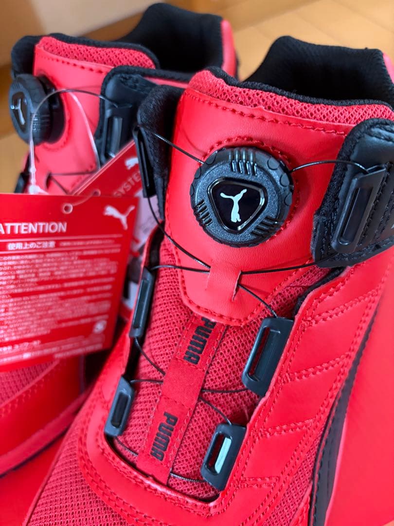 プーマ 安全靴 ダイヤル式 ディスクシステム 26.5cm 3E新品未使用