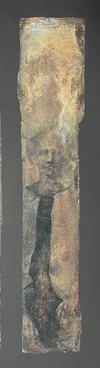 ミクストメディア : 藤浪理恵子「転位 Ⅱ」1992 額装 - メルカリ