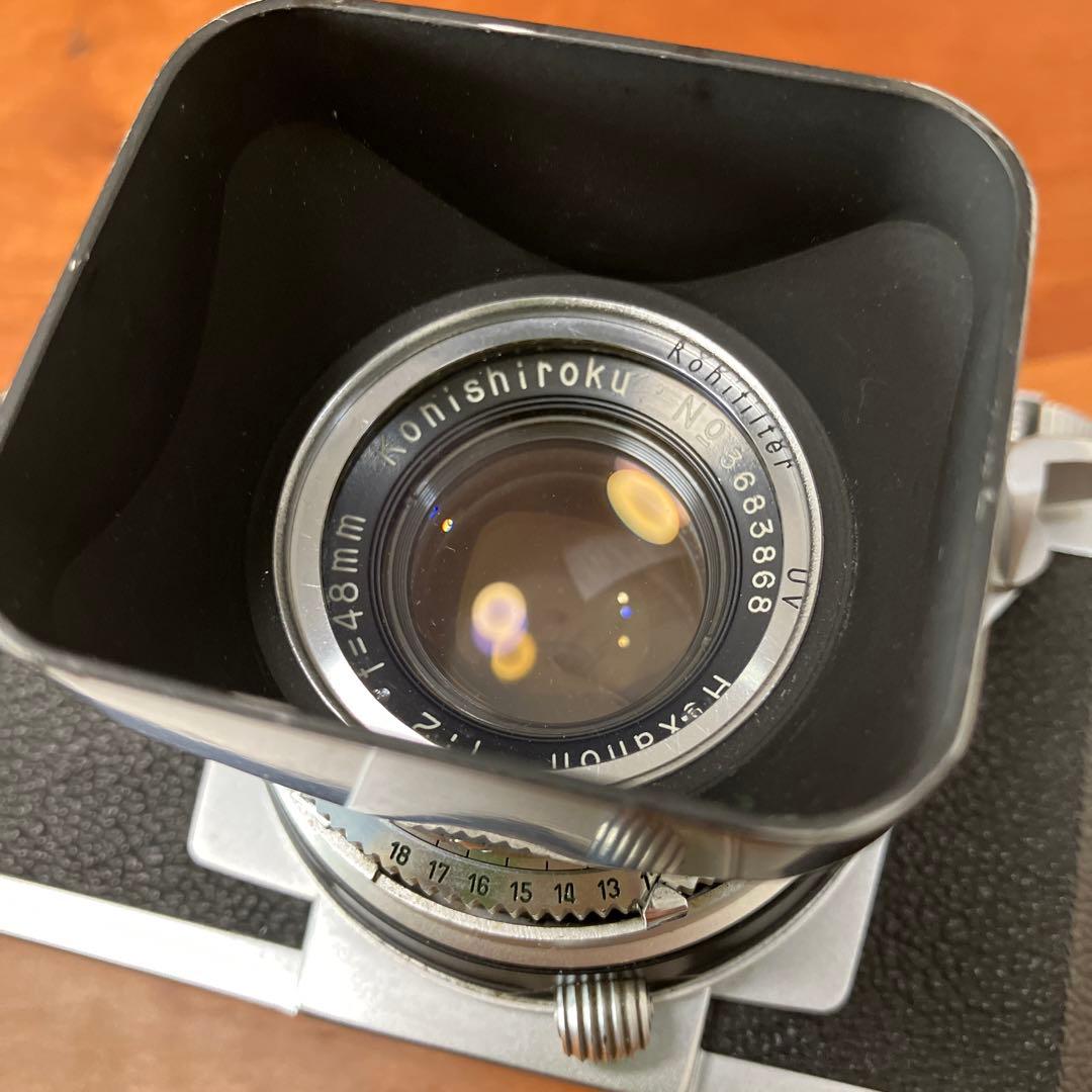 Konica コニカ III 1:2 f=48mm レンズフード付き - メルカリ