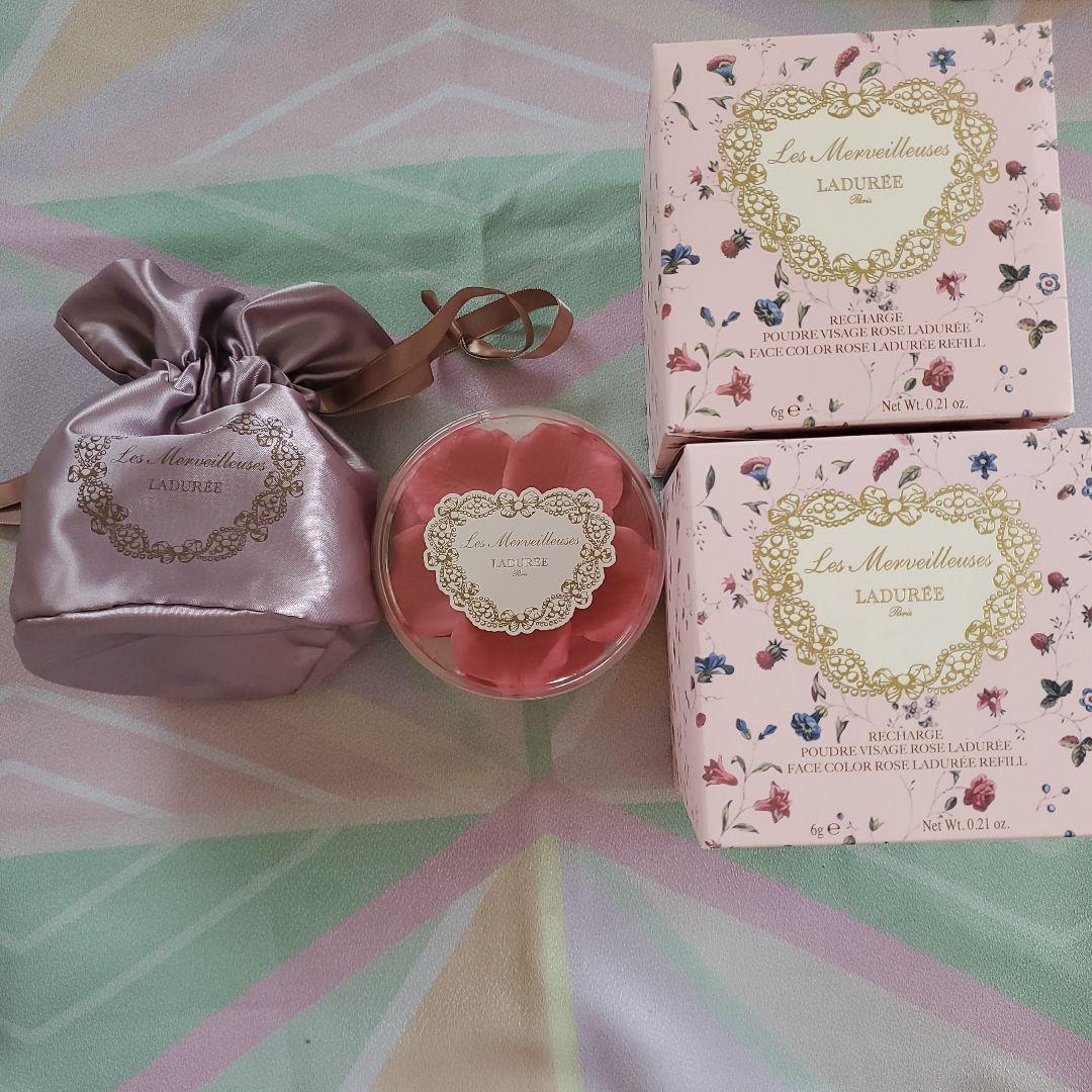 フェイスカラー　ローズ　ラデュレ(レフィル) 02番　8箱 Amazon | レ・メルヴェイユーズ ラデュレ フェイスカラー ローズ