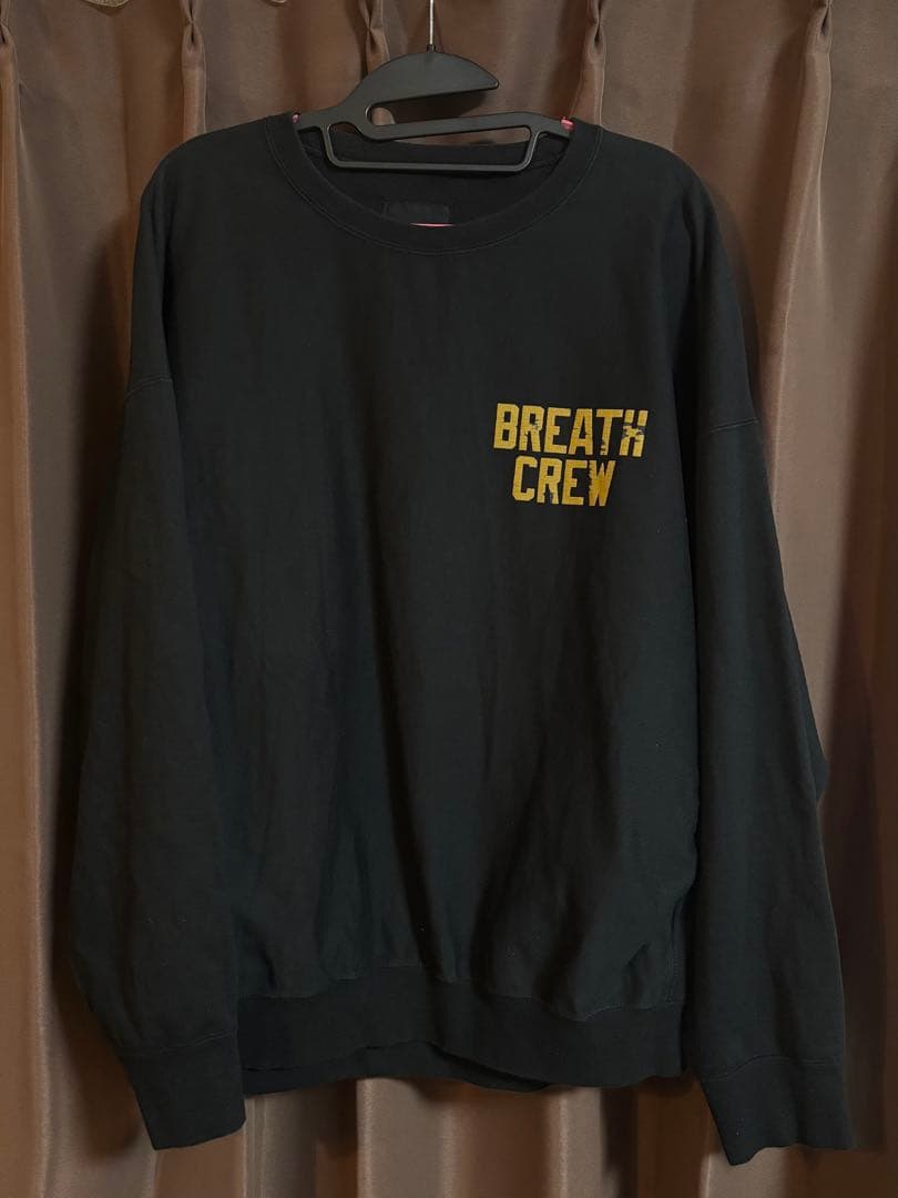 BREATH CREW スウェット BAD HOP ブラック ホワイト ゴールド - メルカリ