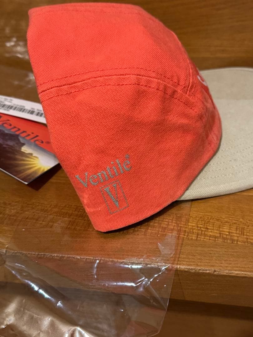 シュプリーム Supreme Ventile Camp Cap \"Coral\"