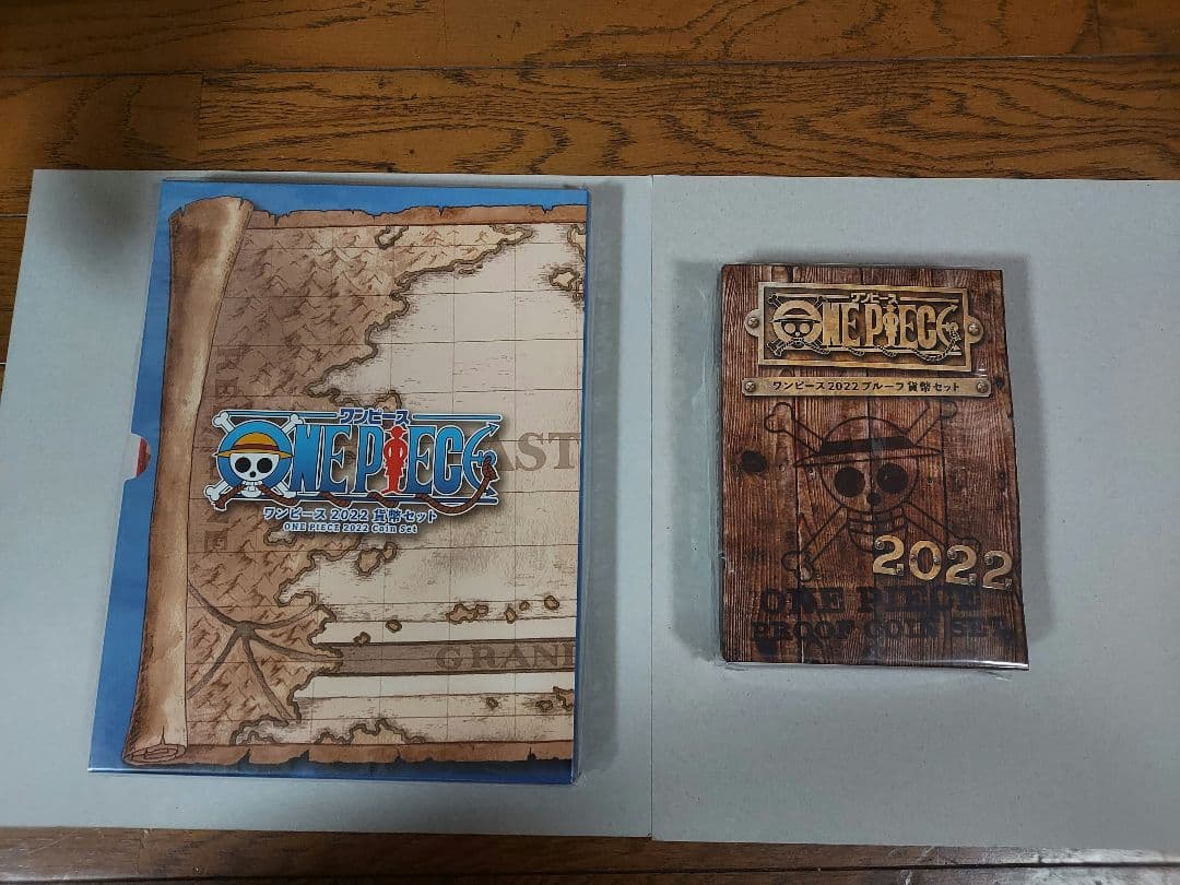 ワンピース　ブルーフ　貨幣セット 2セット　規定より現行通過は付属しません ワンピース ブルーフ 貨幣セット 2セット 規定より現行通過は付属しま