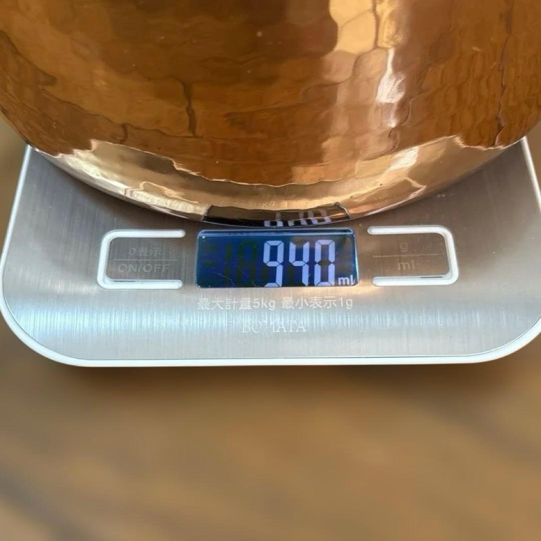 銅製鎚起薬缶 2.5L