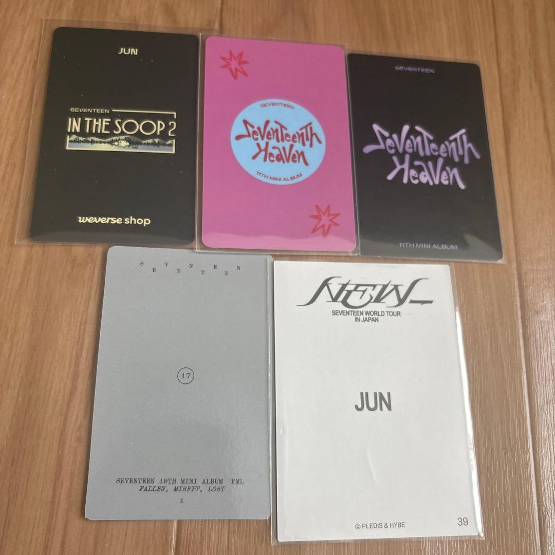 SEVENTEEN ジュン トレカセット - メルカリ
