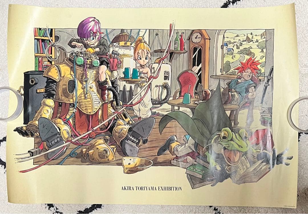 鳥山明の世界展 クロノトリガー B2ポスター - メルカリ
