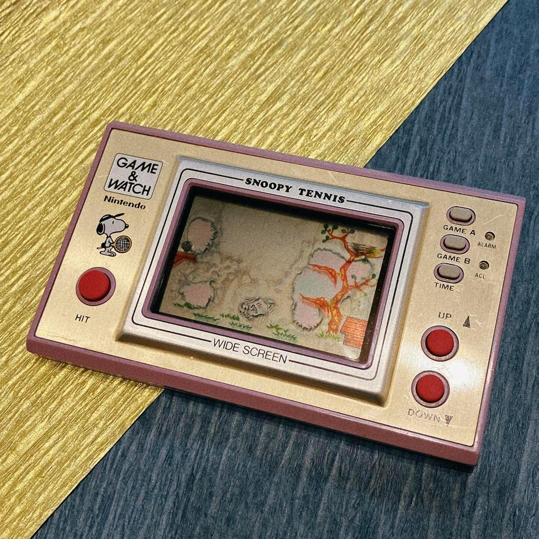 通電確認済 任天堂ゲームウォッチ スヌーピーテニス SP-30 - メルカリ