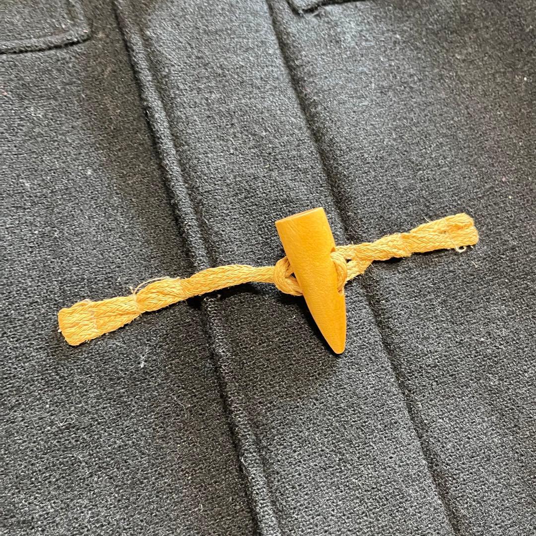 古着 90's コロンビア ショート ダッフルコート ウールジャケット 黒