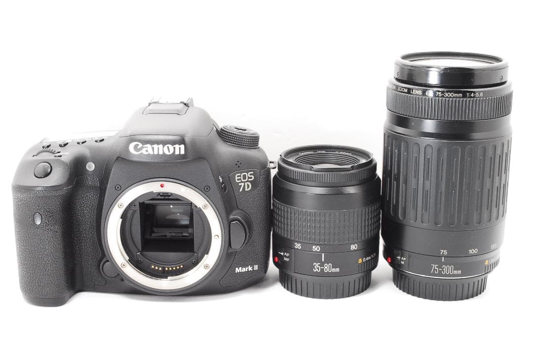 Canon EOS 7D mark II ダブルレンズセット 初心者～プロまで！ - メルカリ