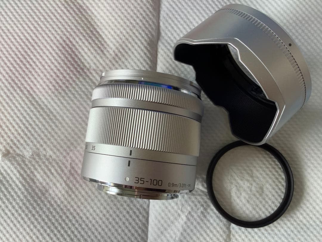LUMIX G VARIO 35-100mm/F4.0-5.6 プロテクター付