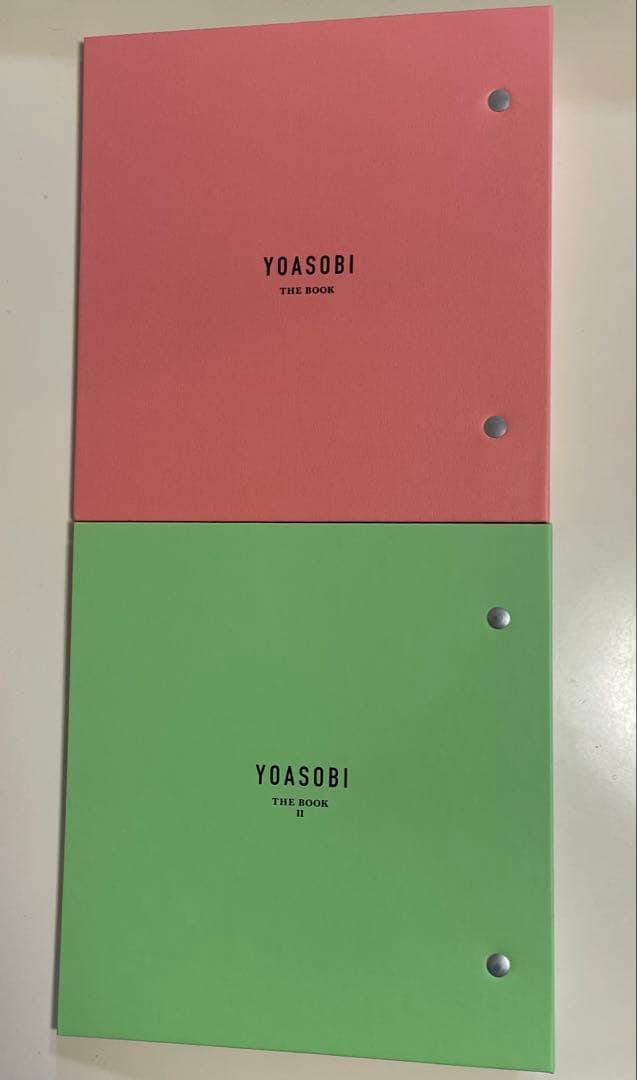 美品】YOASOBI THE BOOK ピンク・グリーンセット