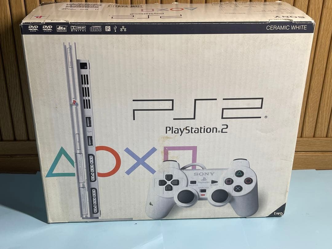薄型　ps2 SCPH-70000 ホワイト　プレステ2 本体　箱付 薄型 ps2 SCPH-70000 ホワイト プレステ2 本体 箱付 - メルカリ