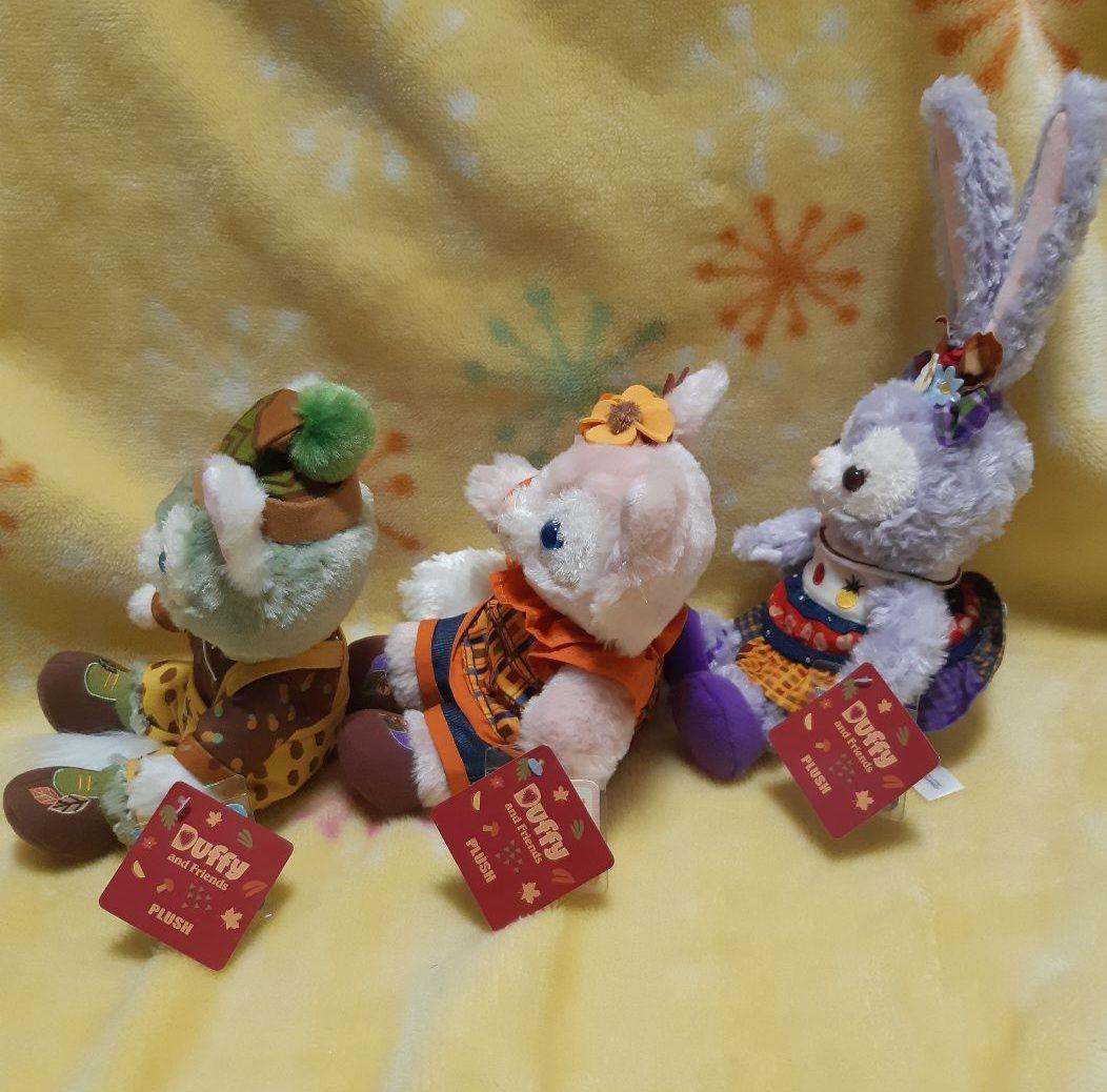 香港ディズニー リーナベル ステラルー ジェラトーニ ぬいぐるみ 秋日