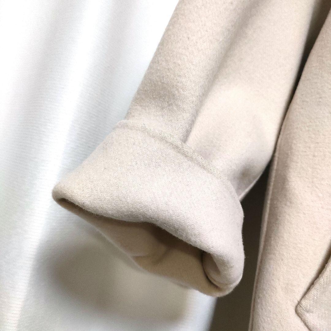 状態良好】ロートレアモン ハーフ ウールリバーコート 38 - メルカリ