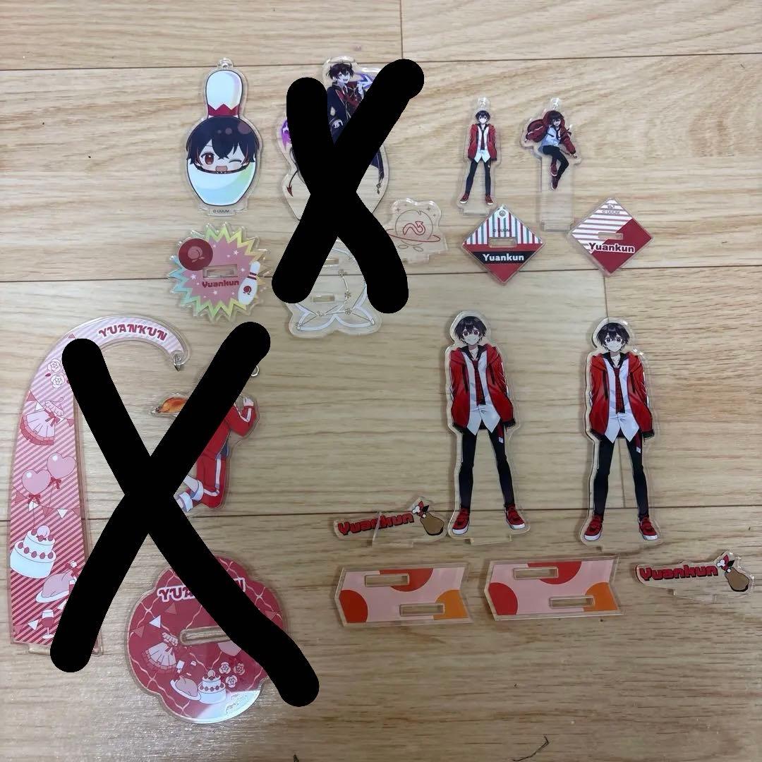 カラフルピーチゆあんくんアクリルスタンド 10点セット アクリルスタンド（ゆあんくん Ver.）からぴちコレクション : カラフル