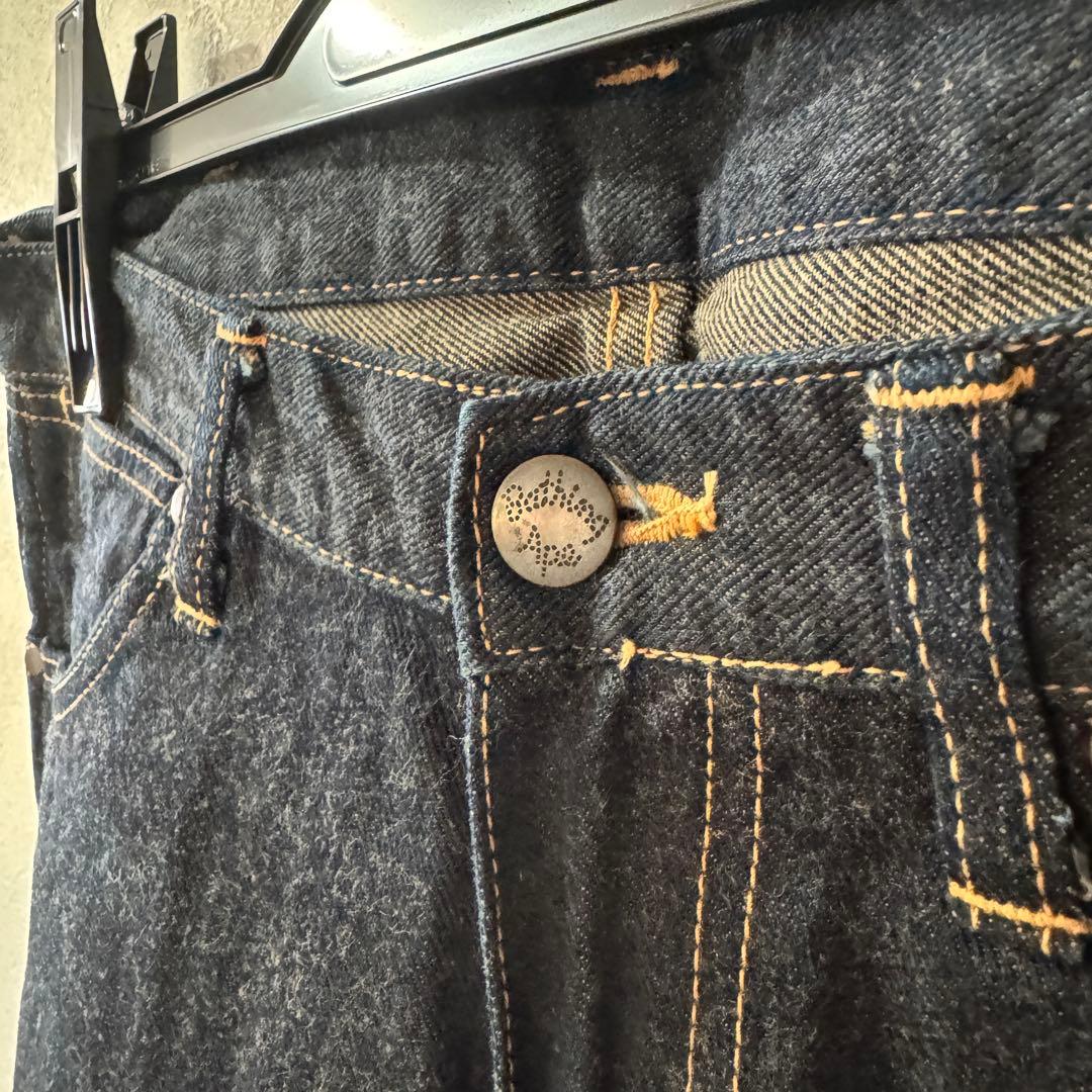 初期 A・BATHING APE インディゴ デニムパンツ ジーンズ - メルカリ