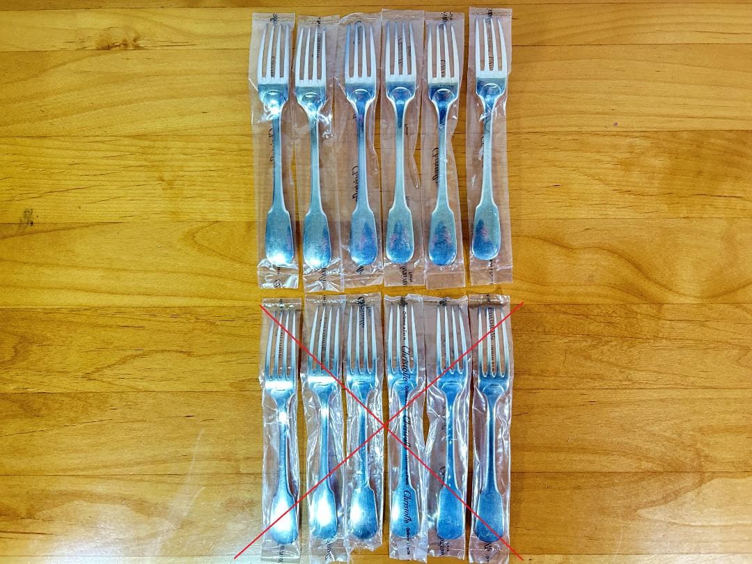 きなこ様専用 未使用 クリストフル クリュニー カトラリーセット 18本