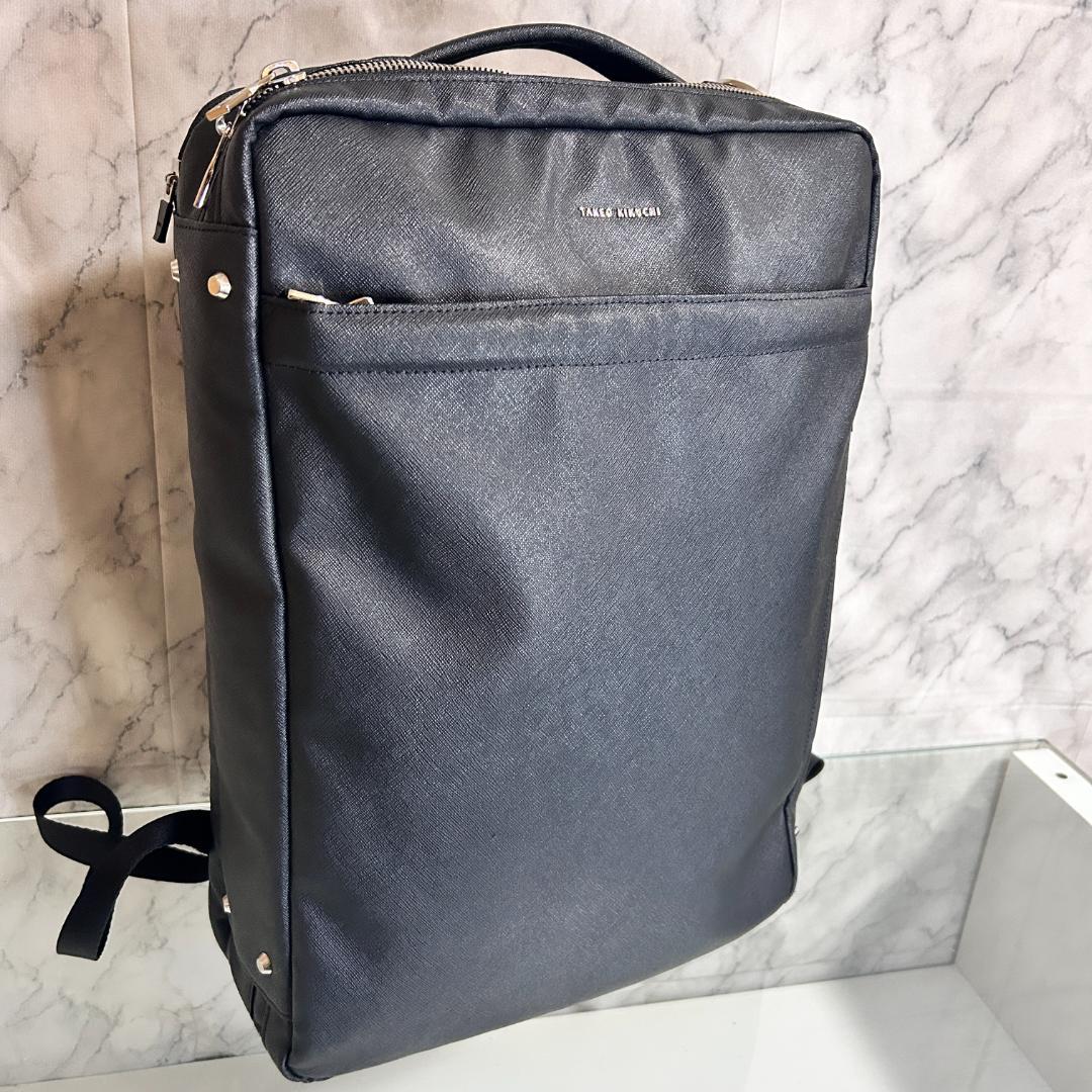 タケオキクチ 3way ビジネスバッグ リュック コーティング コーデュラ 3WAY/PC対応】コーデュラ(R)コーティング バッグ（リュック） | TAKEO