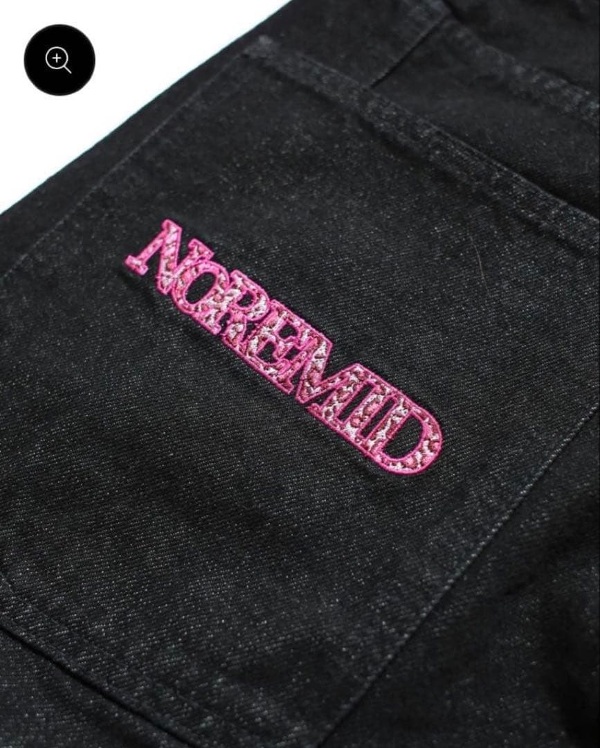 noremid RIGIT SUPER BAGGY DENIM -Navy- 低価，HOT NOREMID GIRL